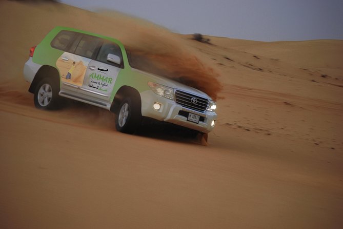 Desert Safari Tour, Quad Bike with BBQ Dinner & Show from Dubai - From Dubai hotels to the first stretch of sand