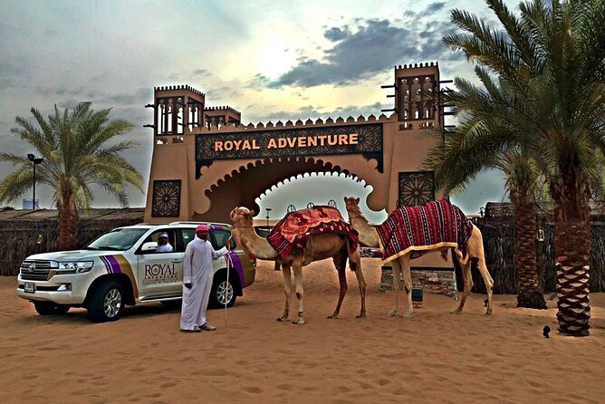 Desert Safari W/BBQ Dinner, Quad Bike, Camel Ride, & Sandboarding - What the $85 price really covers