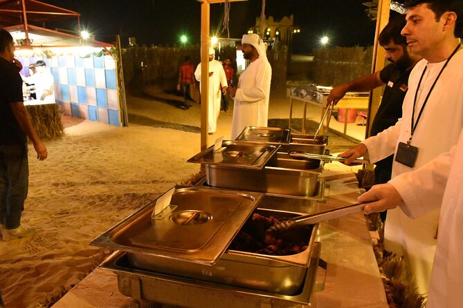 Desert Safari with BBQ Dinner from Dubai - BBQ dinner with more than 20 choices