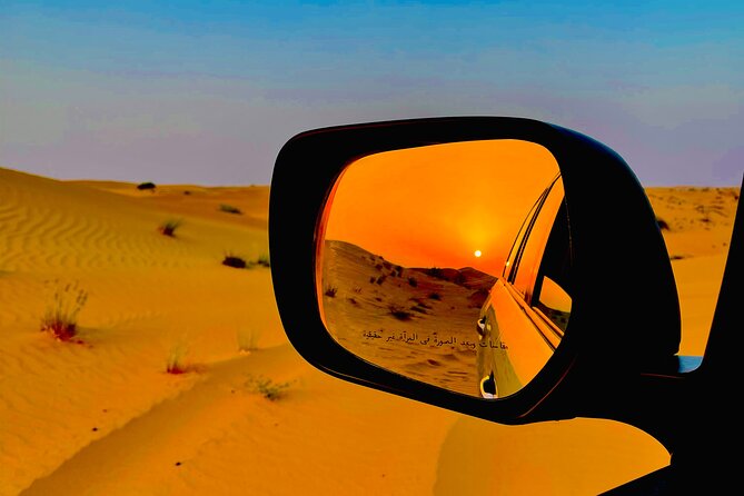 Desert Safari With BBQ Dinner, Quad Bike & Camel Ride from Dubai - The desert camp after sunset