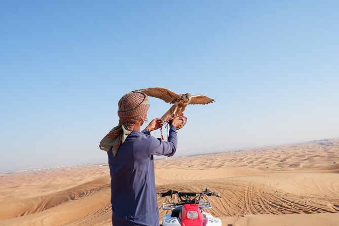 Desert Safari with BBQ Dinner (Quad Bike Optional) - Belly dancing, tanoura, and fire shows