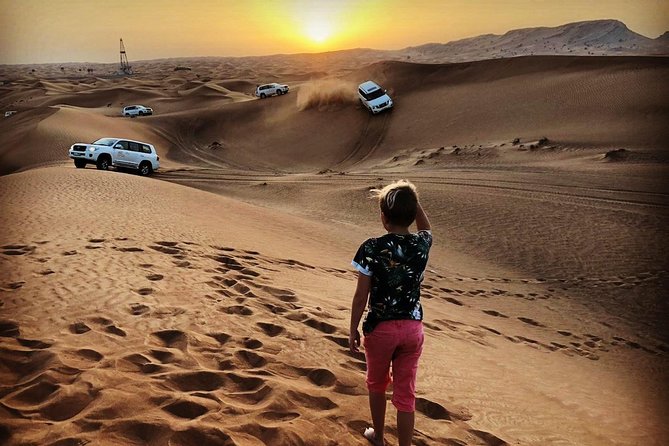 Desert Safari With BBQ Dinner, Quad Ride And And Sand-boarding - BBQ dinner and live evening shows