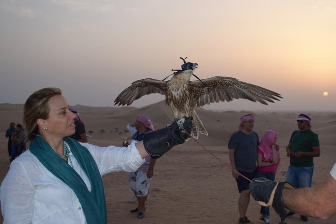 Desert Safari with BBQ Dinner - UAE Must Do - Sandboarding and smaller camp activities