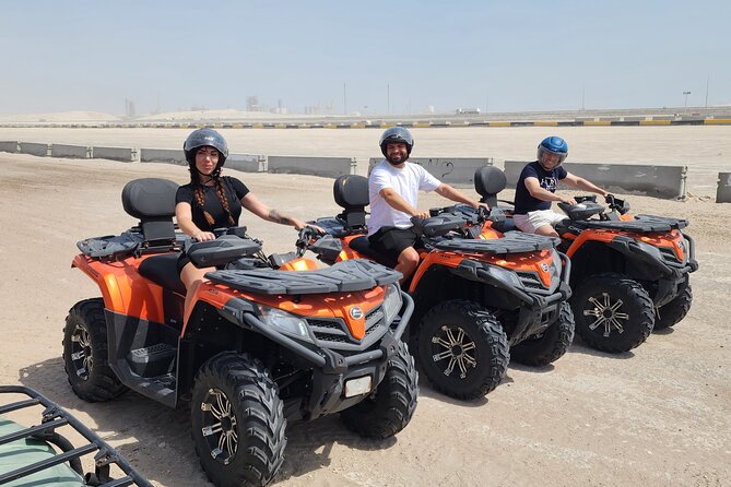 Desert Safari with Sandboarding and Inland Sea Private Tour - Sealine Beach, camels, and the first taste of desert culture