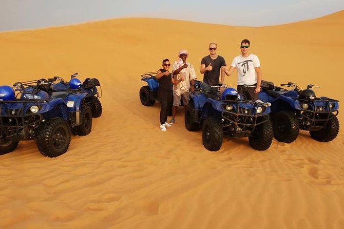 Desert Thrills: Evening Safari with Quad Bike & Camp Activities - Belly dancing, Tanura, and fire shows