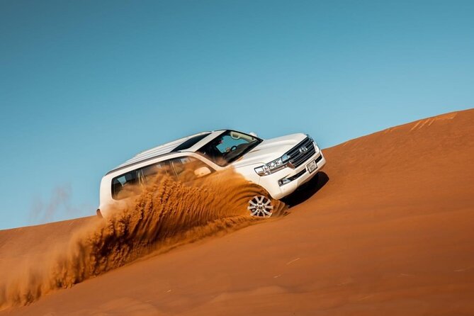 Desert Thrills: Evening Safari with Quad Bike & Camp Activities - Quad biking across the Lahbab red dunes