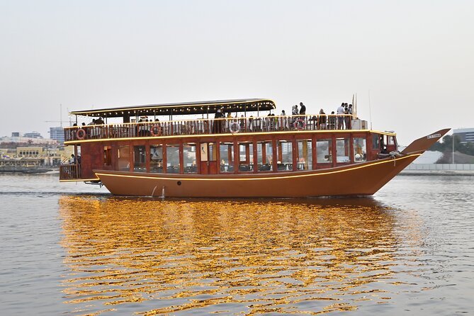 Dhow Cruise Dubai with Buffet Dinner, Dance & Horse Show - Upper deck or lower deck: choose the mood you want