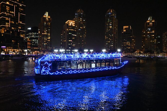 Dhow Cruise with Dinner at Dubai Marina - What the two-hour itinerary feels like