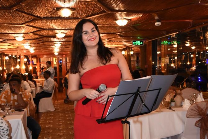 Dinner Cruise in Dubai Marina onboard Alexandra Dhow - Dubai Marina is the real dining-room view