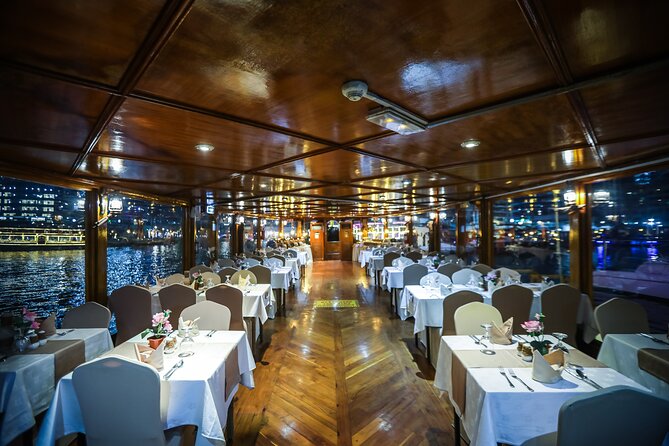 Dinner Cruise in Dubai Marina onboard Alexandra Dhow - Dubai Marina and JBR unfold at an easy pace