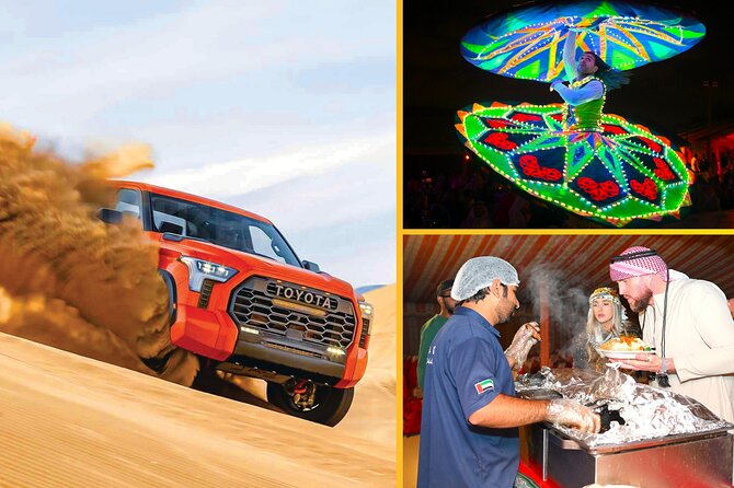 Dinner in the Desert with Traditional Show & Optional Activities - A calmer way to reach the desert