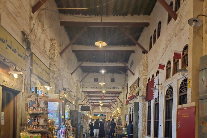 Doha All Inclusive Night City Tour with Traditional Dhow Boat - Souq Waqif gives the evening a traditional start