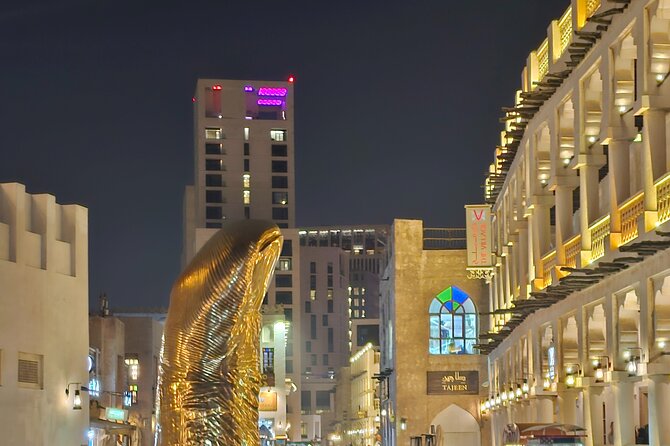 Doha All Inclusive Night City Tour with Traditional Dhow Boat - The Pearl presents Doha’s polished waterfront