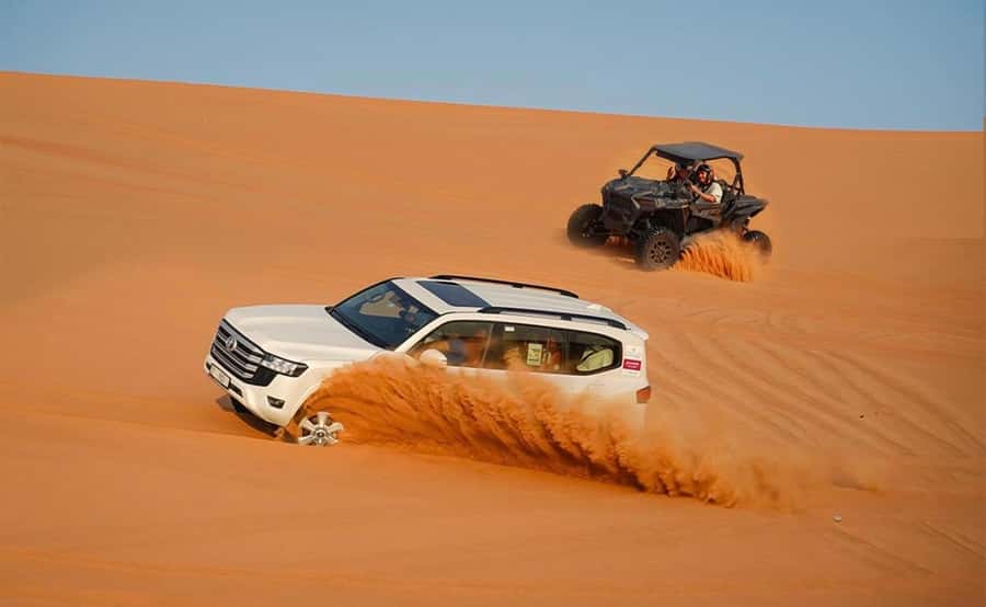 Doha: ATV/Desert Safari with Activities and Inland Sea Stop - Getting from Doha to the Golden Dunes