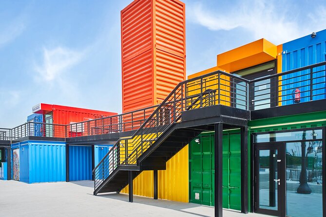 Doha City Tour with Transit & Layover from Airport - BoxPark gives you a quick look at modern Qatar