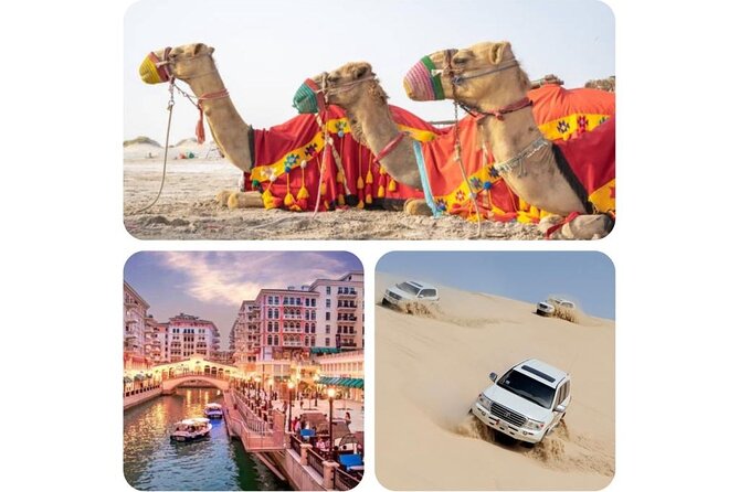 Doha : Combo Private City Tour & Half-day Desert Safari - The National Museum and Qatar’s story