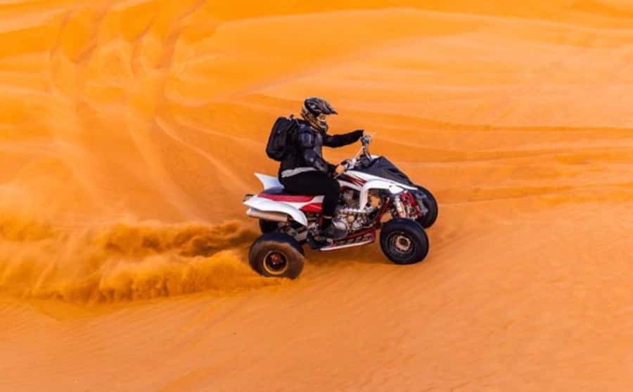 Doha: Desert All Activities ATV Quad Bike, Dune Bashing - Prepare for heat, sand, and movement
