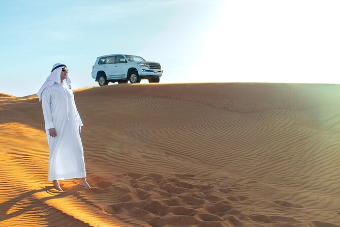 Doha Desert Excursion Dune Bashing Sandboarding Camel Ride - Sealine Beach: where the sand meets the Gulf