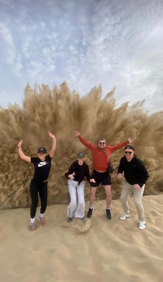 Doha: Desert Safari, Adventure, Sandboarding and Camel Ride - Meeting the Driver in Doha
