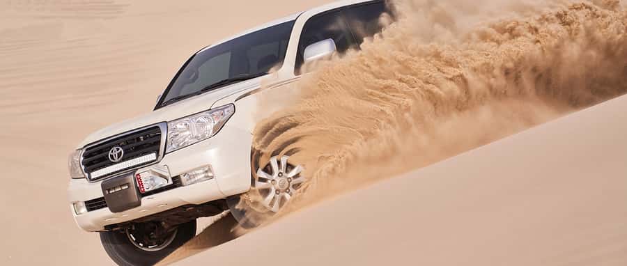 Doha: Desert Safari, Dune Bashing, Inland Sea With Transfers - Leaving Doha for Sealine and the southern desert