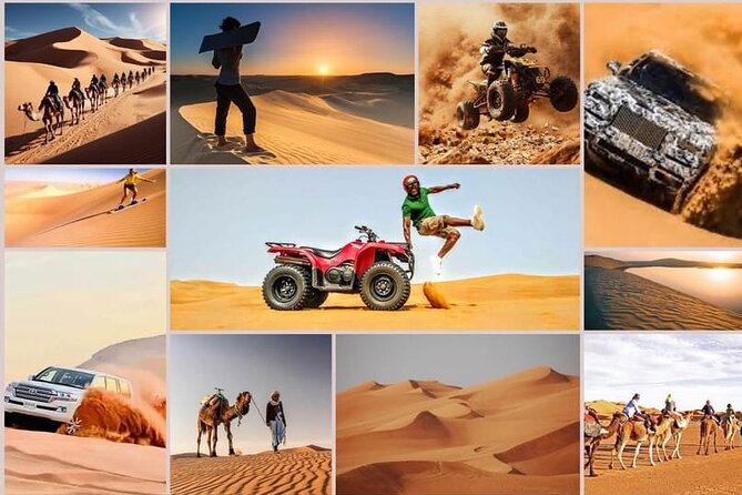 Doha: Desert Safari: Dune Bashing, Quad Bikes & Camel Rides - What the $60 price buys you