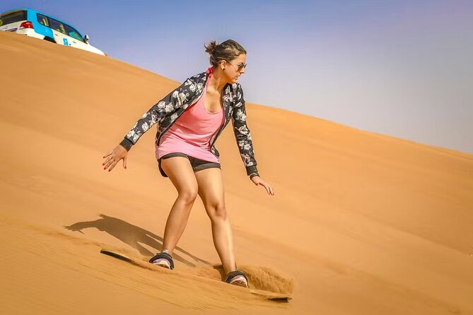 Doha: Desert Safari: Dune Bashing, Quad Bikes & Camel Rides - From National Museum metro station to Sealine Beach