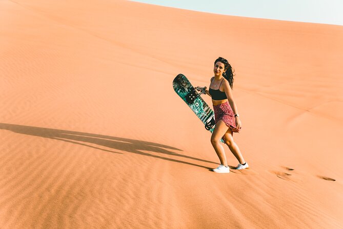Doha Desert Safari: Dunebashing, Camel, Sandboarding & Inland Sea - Drinks are covered, but lunch is not