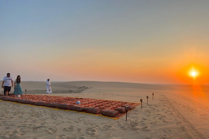 Doha Desert Safari: Dunebashing, Camel, Sandboarding & Inland Sea - The camel ride is a short taste