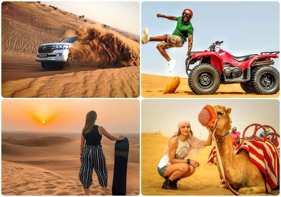 Doha: Desert Safari, Quad Bike, Camel Ride & Inland Sea Tour - Camel riding and a glimpse of Bedouin tradition