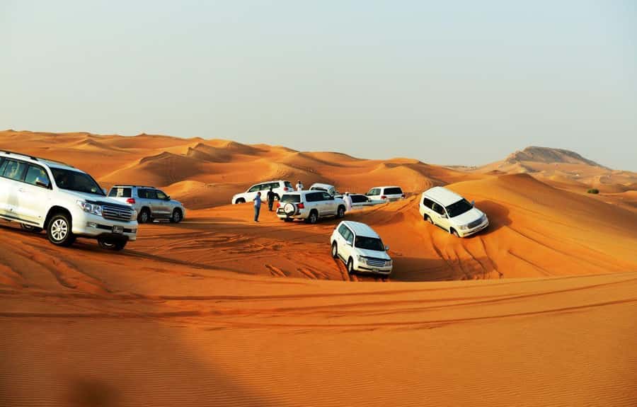 Doha: Desert Safari with Camel Ride Family Friendly Tour - Red dunes, sandboarding, and controlled thrills