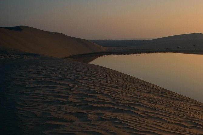 Doha: Desert Safari With Quad bike ,Camel Ride And Sand Boarding - Sandboarding on the open dunes