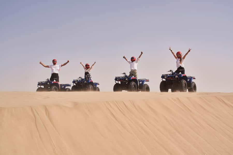 Doha: Desert Safari with Quad Bike, Sandboard & Camel Ride - The $24 price and what you really receive