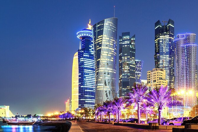 Doha from Land & Sea: City Tour & Traditional Dhow Boat Ride - Doha Corniche and the first look at the skyline