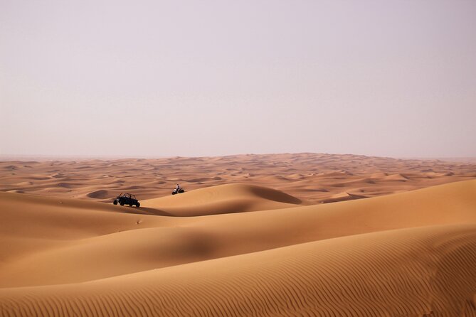 Doha Golden Dune Safari | Dune Bashing| Sandboarding| Inland sea - Sandboarding on the golden dunes