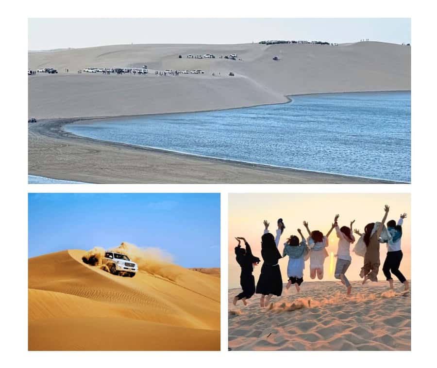 Doha: Guided Desert Safari Tour with Pickup & Drop Service - Sealine Beach: the first taste of desert life