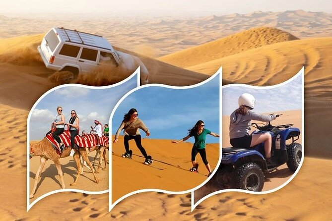Doha :Half Day Desert Safari | Camel Riding | ATV | Sand Surfing - Why the Inland Sea makes this safari special