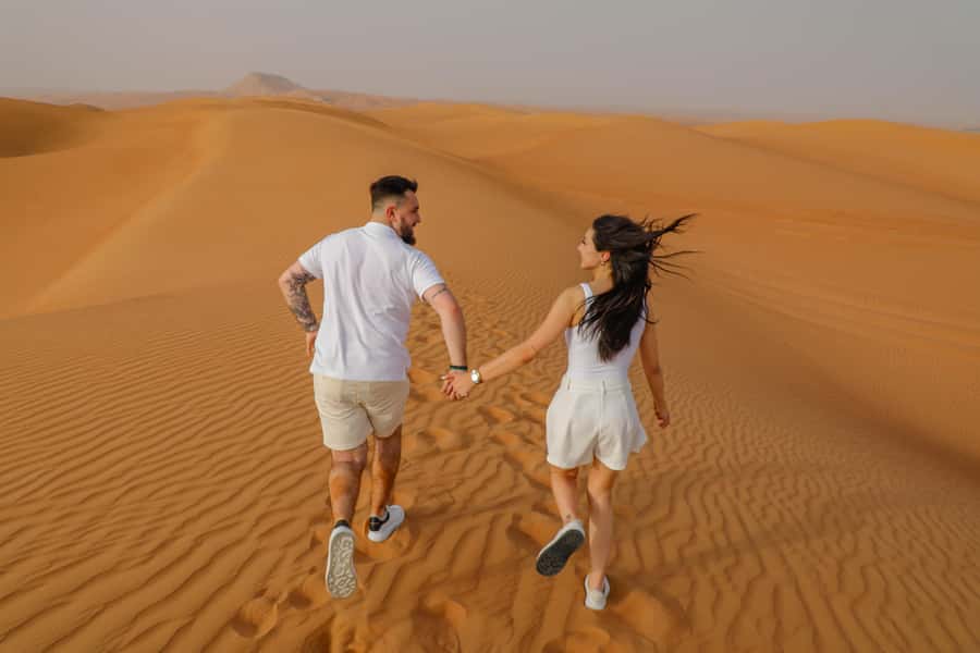 Doha: Half-Day Desert Safari, Quad Bike, Camels & Inland Sea - Quad biking for a more hands-on ride