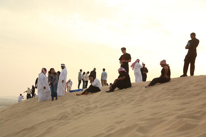 Doha: Half Day Desert Safari with Camel Ride and Inland Sea Tour - Khor Al Adaid, where sand meets the Gulf
