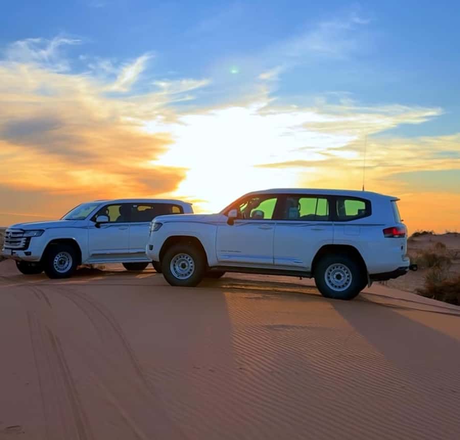 Doha: Inland Sea Desert Safari With All Activities - A slower camel ride and a look at Bedouin life