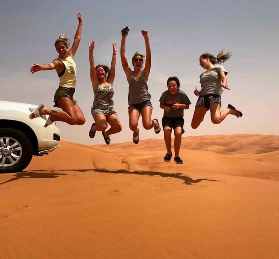 Doha: Inland Sea Desert Safari with Sunset & Sunrise Views - Sealine Beach adds camels and open shore