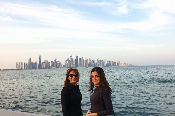 Doha layover city tour (select and customise your tour) - The Corniche connects skyline and dhow harbor