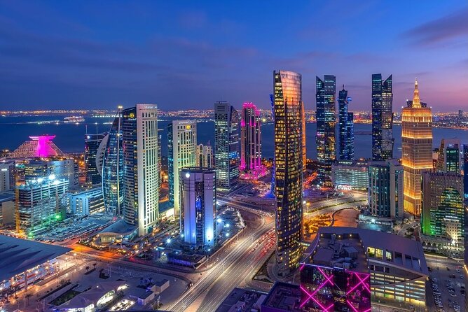 Doha Night City Tour,Souq waqif, Katara, Pearl Qatar,Lusail City - Katara Cultural Village: art, architecture, and sea views