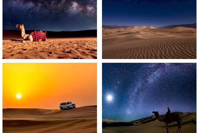 Doha : Night Desert Safari | Transit Safari | Camel ride | Dune Bashing - Leaving Doha for Sealine Beach