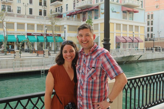 Doha: Pearl Island Food Tour – 7 Tastings, AC Vehicle - Qanat Quartier and your first shawarma