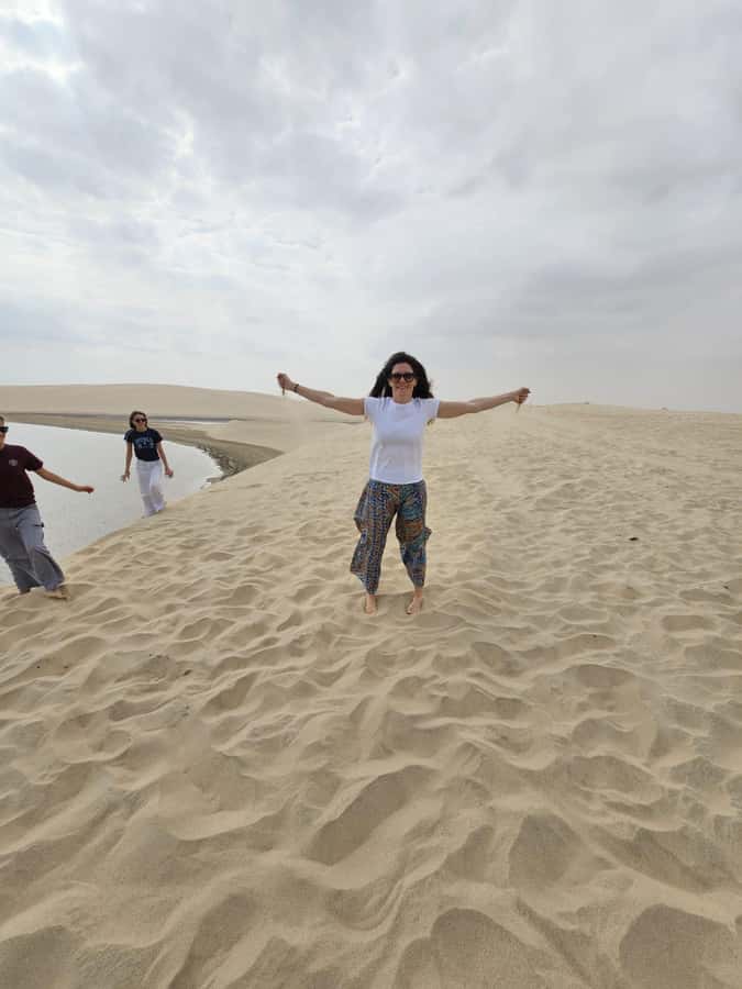 Doha:Private Desert Safari, Falcon, Sandboarding,inland sea - Is $71 good value for four and a half hours?
