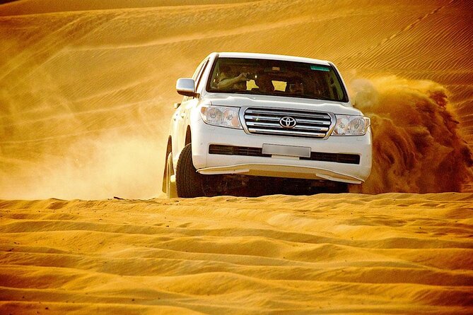 Doha: Private Half Day Desert Safari Tour in Qatar - Sealine Beach and the first run over the dunes