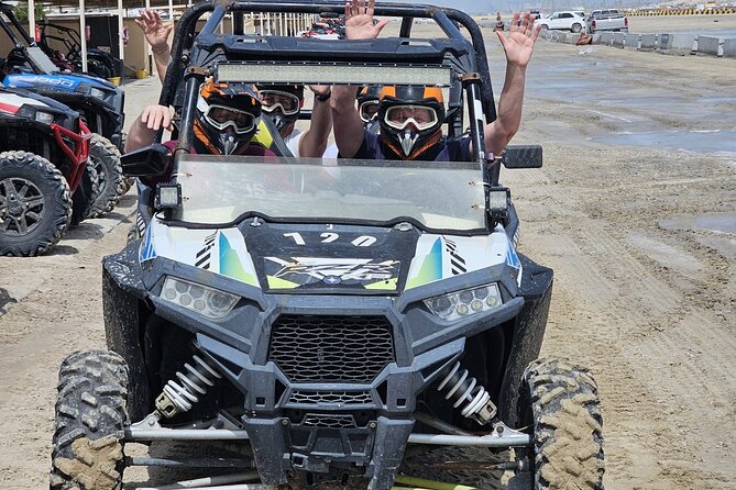 Doha Qatar ATV Quad Bike Buggy Dune Bashing and Camel Ride - Who will enjoy this Doha desert outing most?