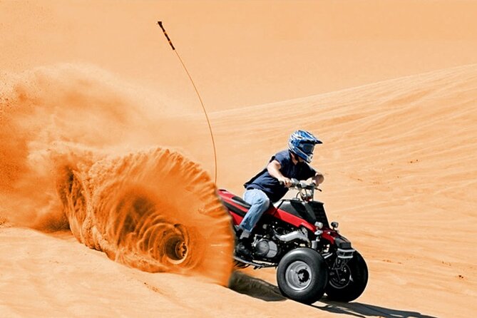 Doha Qatar ATV, Quad Or Buggy, DuneBashing,CamelRide,Sandboarding - Sealine Beach and the first taste of the dunes