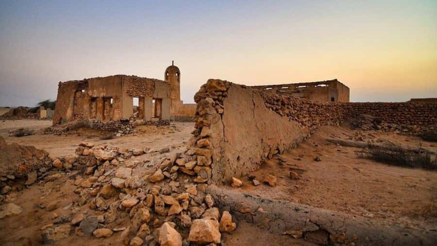 Doha-Qatar North Tour, Zubara Fort, Mangroves, purple island - Why northern Qatar is worth your half-day