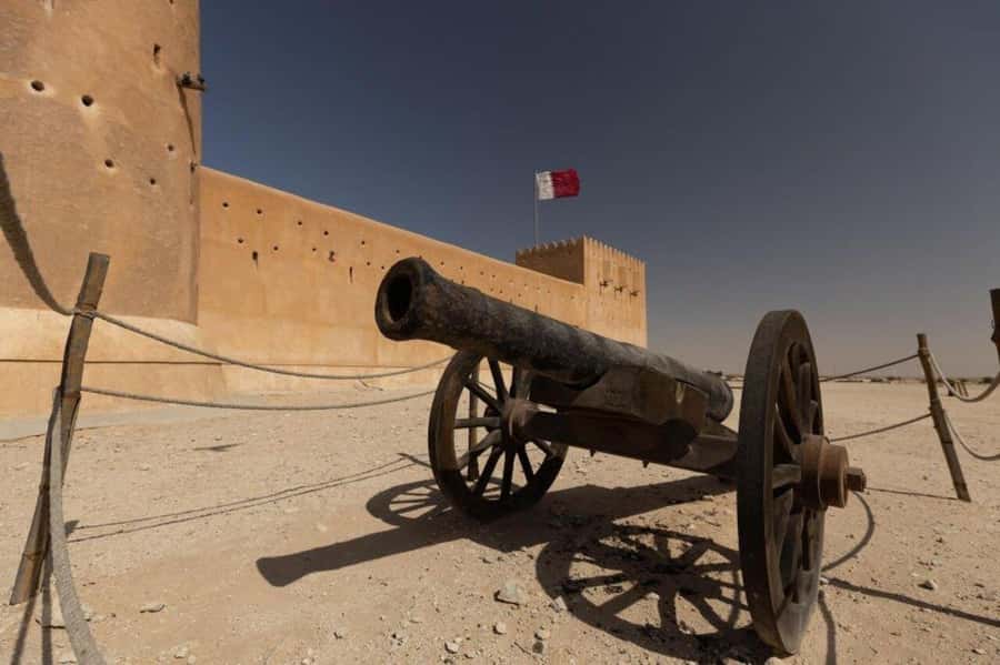Doha-Qatar North Tour, Zubara Fort, Mangroves, purple island - Zubara Fort and the UNESCO site nearby